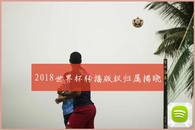 2018世界杯转播版权归属揭晓