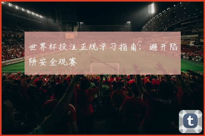 世界杯投注正规学习指南:避开陷阱安全观赛